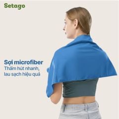Khăn Microfiber Setago – Nhanh khô, Siêu nhẹ