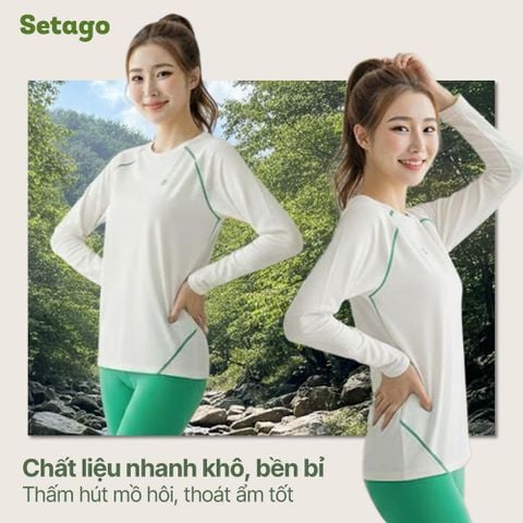Áo dã ngoại dài tay nhanh khô Setago Nava