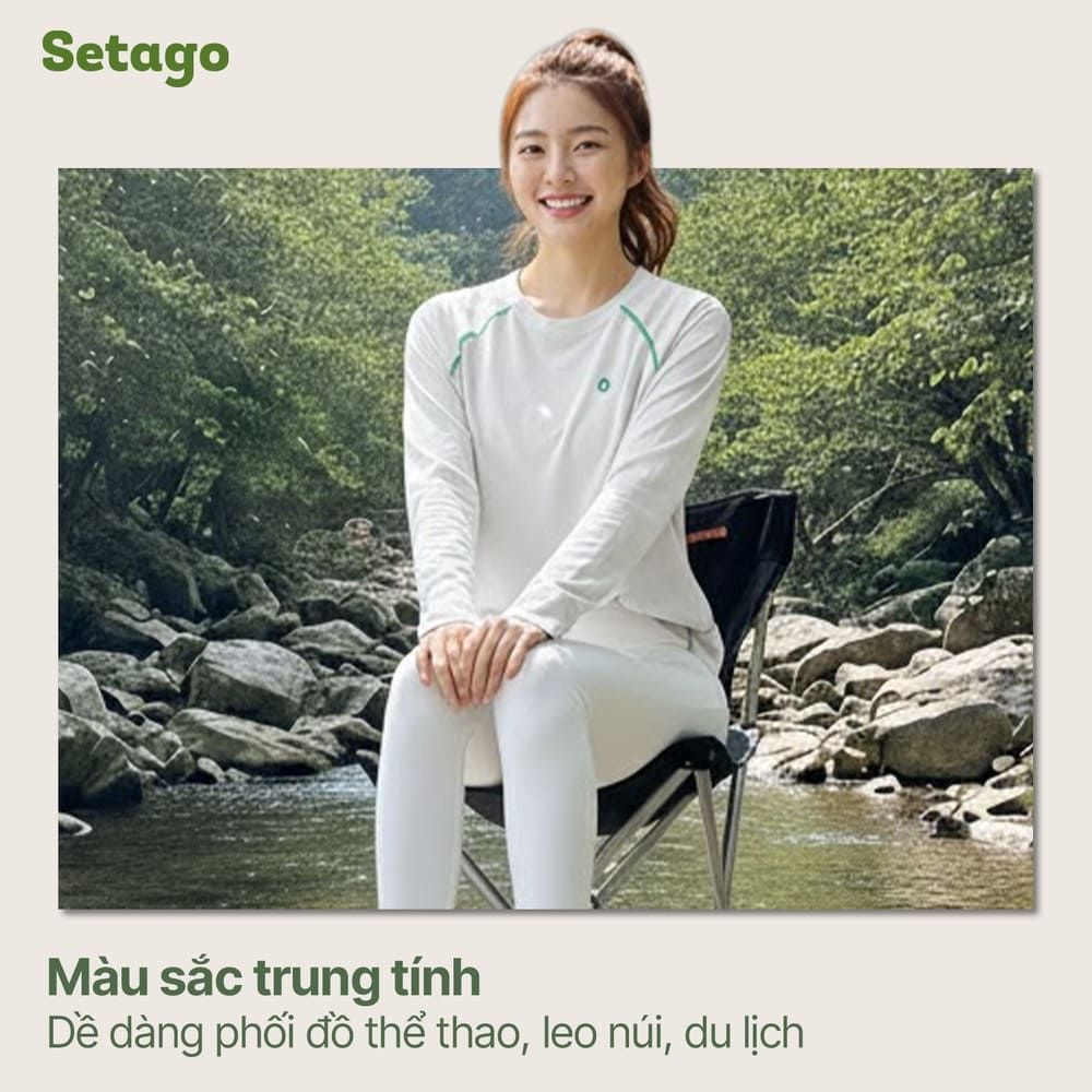 Áo dã ngoại dài tay nhanh khô Setago Nava