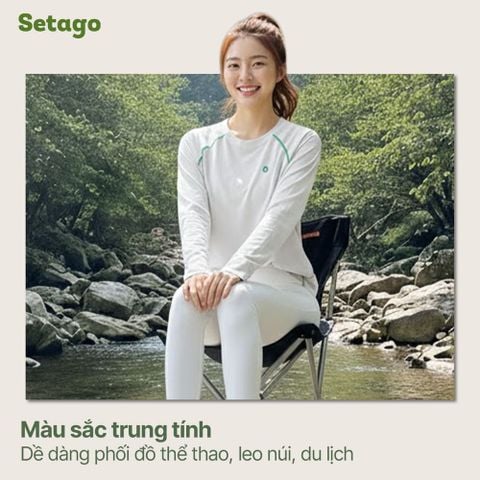 Áo dã ngoại dài tay nhanh khô Setago Nava
