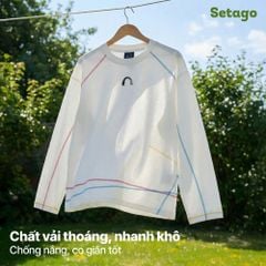 Áo dài tay NiceBad Oversize thể thao