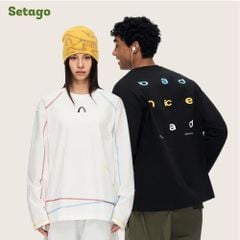 Áo dài tay NiceBad Oversize thể thao