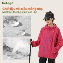 Áo khoác Nordee dã ngoại chống nắng UPF 50+