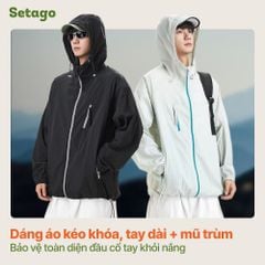 Áo khoác Nordee dã ngoại chống nắng UPF 50+