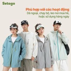 Áo khoác Nordee dã ngoại chống nắng UPF 50+
