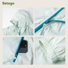 Áo khoác Nordee dã ngoại chống nắng UPF 50+