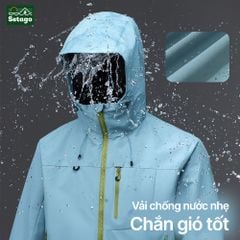 Nordic áo khoác dã ngoại - chống nước, giảm mài mòn, nhiều màu cá tính
