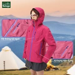 Nordic áo khoác dã ngoại - chống nước, giảm mài mòn, nhiều màu cá tính