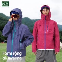 Nordic áo khoác dã ngoại - chống nước, giảm mài mòn, nhiều màu cá tính