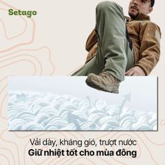 Quần dã ngoại, leo núi mùa đông Orcas - ấm áp, dày dặn, phù hợp mùa thu đông