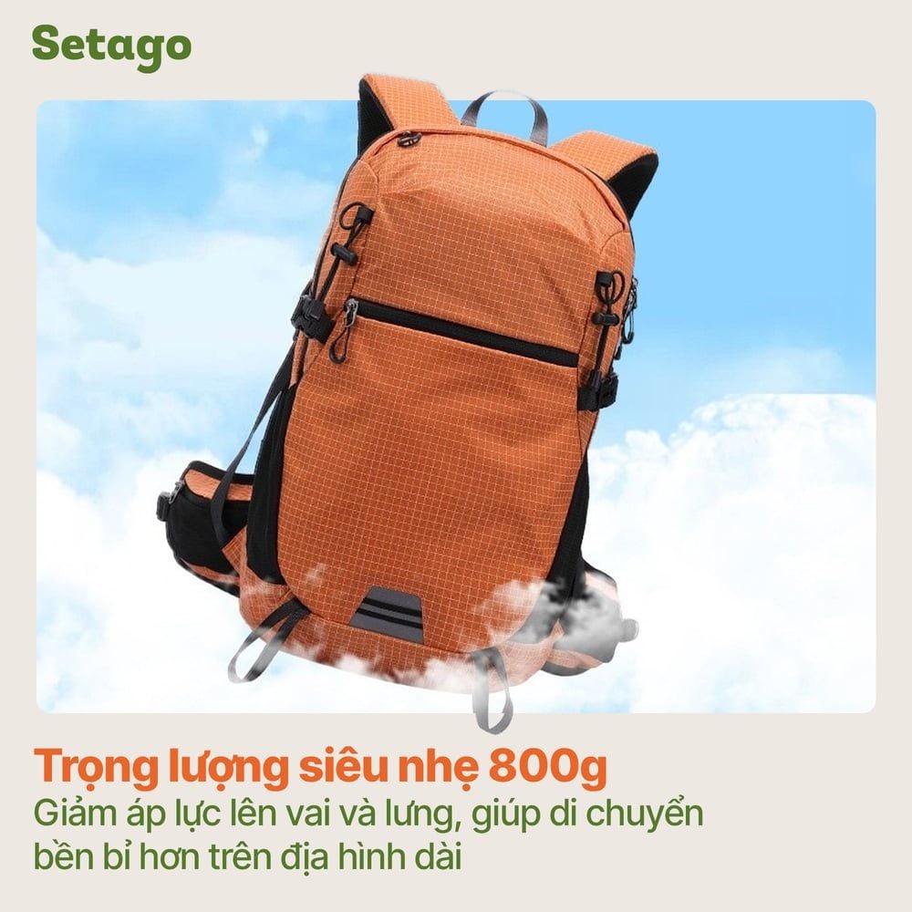 Balo dã ngoại Outsider 35L siêu nhẹ trợ lực tốt