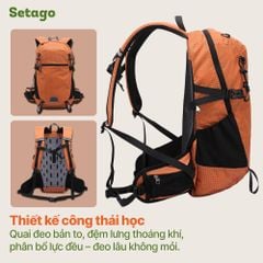 Balo dã ngoại Outsider 35L siêu nhẹ trợ lực tốt