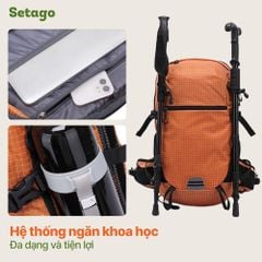 Balo dã ngoại Outsider 35L siêu nhẹ trợ lực tốt