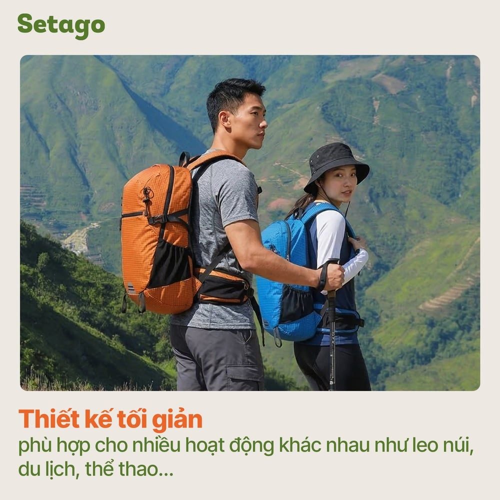 Balo dã ngoại Outsider 35L siêu nhẹ trợ lực tốt