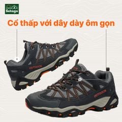 Giày trekking Outdoor Pro leo núi bám địa hình