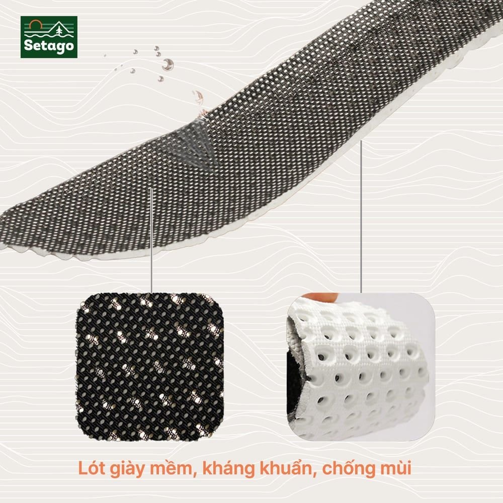 Giày trekking Outdoor Pro leo núi bám địa hình