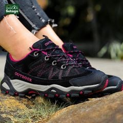 Giày trekking Outdoor Pro leo núi bám địa hình
