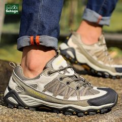 Giày trekking Outdoor Pro leo núi bám địa hình