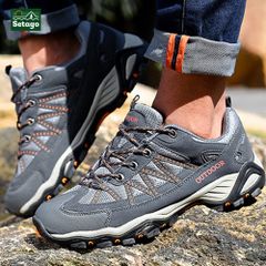 Giày trekking Outdoor Pro leo núi bám địa hình