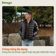 Áo khoác phao Puffy Setago siêu nhẹ 200g