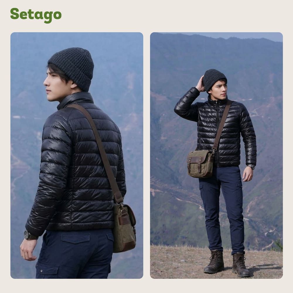 Áo khoác phao Puffy Setago siêu nhẹ 200g
