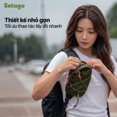 Túi Quick Pouch treo balo chống nước nhẹ