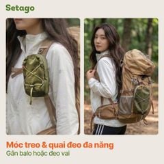 Túi Quick Pouch treo balo chống nước nhẹ