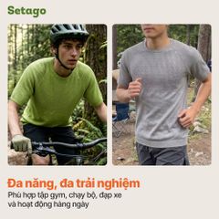 Áo phông thể thao Active thoáng khí, co giãn, nhanh khô