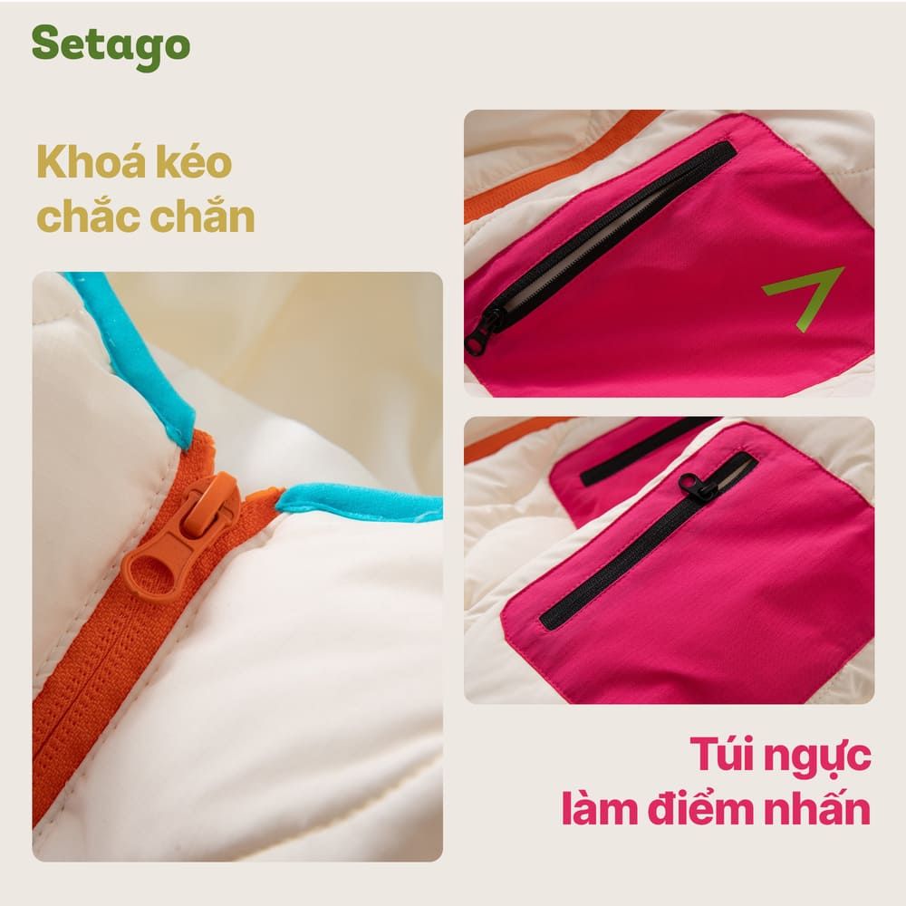 Áo khoác phao Snova – Siêu nhẹ, chống nước
