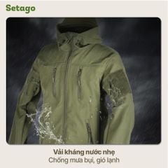 Áo khoác dã ngoại dáng quân đội Tactical V2