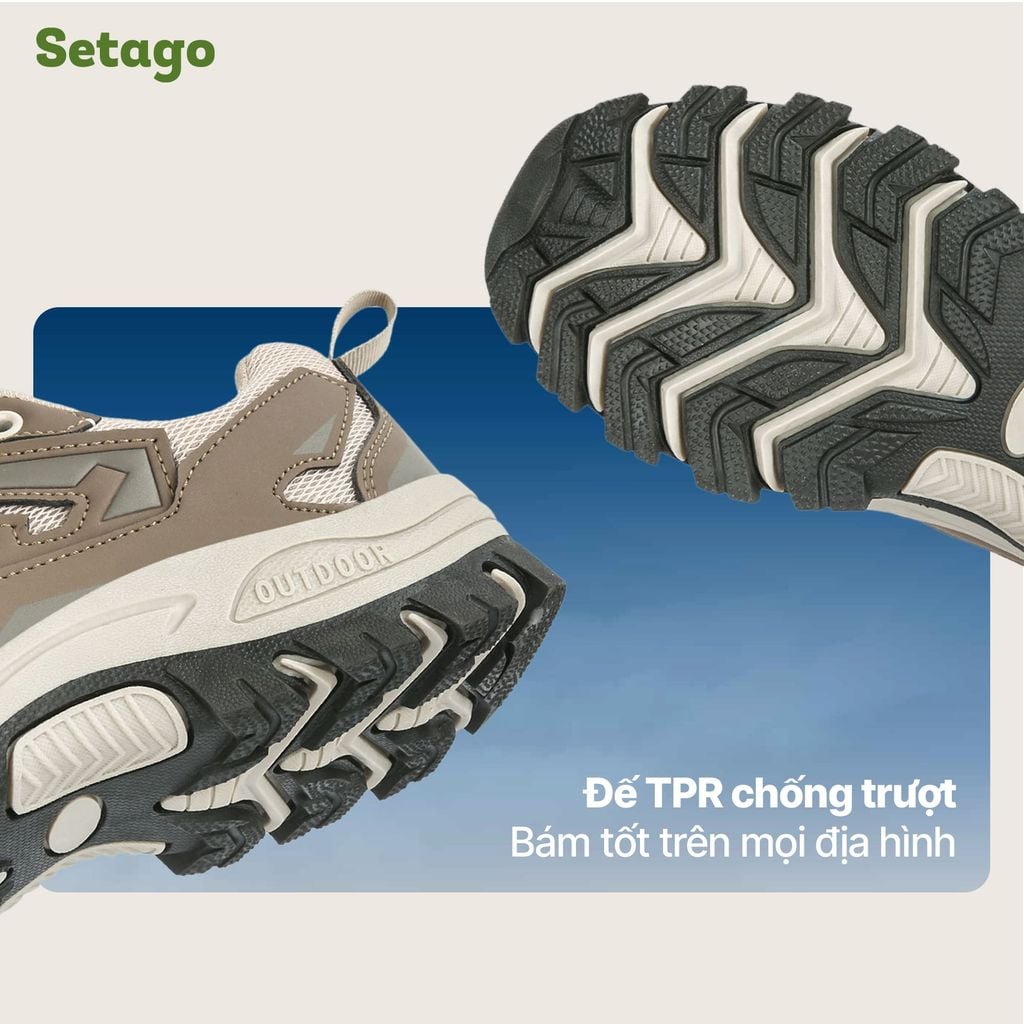Giày cổ thấp Terra Shoes - Giày leo núi, trekking với đế chống trượt, thoáng khí vượt trội