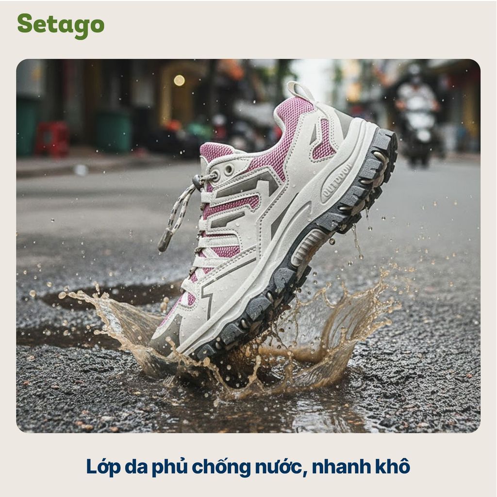 Giày cổ thấp Terra Shoes - Giày leo núi, trekking với đế chống trượt, thoáng khí vượt trội