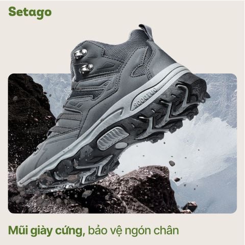 Giày Terra Shoes cổ cao, chống nước, siêu nhẹ – bảo vệ chân tối đa, chinh phục mọi địa hình
