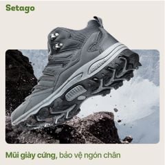 Giày Terra Shoes cổ cao, chống nước, siêu nhẹ – bảo vệ chân tối đa, chinh phục mọi địa hình