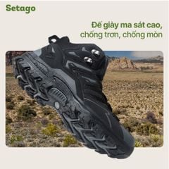 Giày Terra Shoes cổ cao, chống nước, siêu nhẹ – bảo vệ chân tối đa, chinh phục mọi địa hình