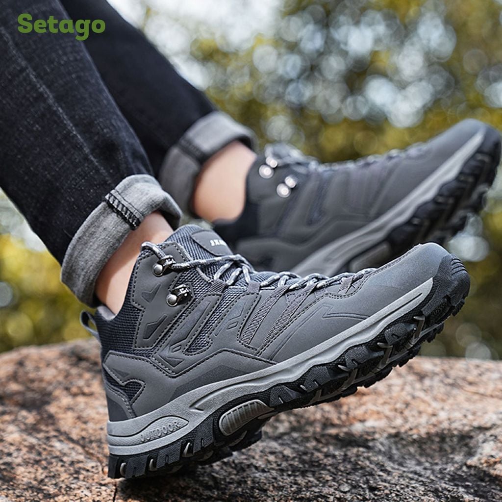 Giày Terra Shoes cổ cao, chống nước, siêu nhẹ – bảo vệ chân tối đa, chinh phục mọi địa hình