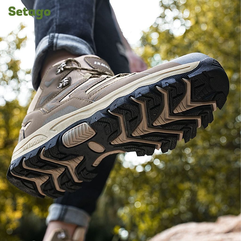 Giày Terra Shoes cổ cao, chống nước, siêu nhẹ – bảo vệ chân tối đa, chinh phục mọi địa hình