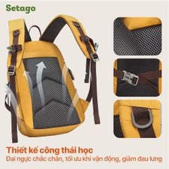 Balo Tmoso 25L chống nước leo núi gọn nhẹ