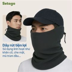 Khăn ống lông cừu 2 lớp Tuber – Giữ ấm tuyệt đối cho mùa đông