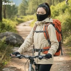 Khăn ống lông cừu 2 lớp Tuber – Giữ ấm tuyệt đối cho mùa đông