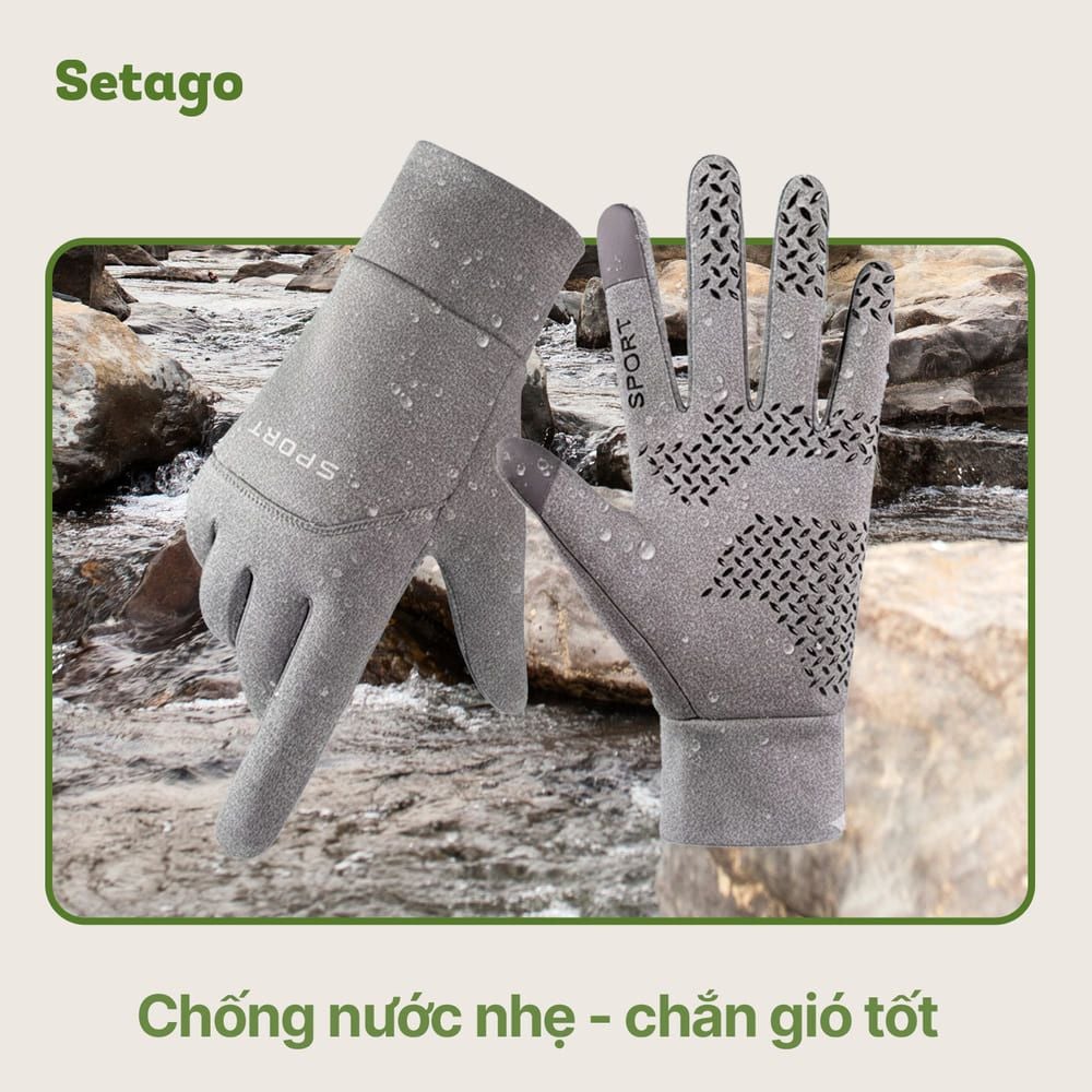 Găng tay leo núi cảm ứng Warmfy - Ấm áp, dễ chịu cho mùa đông