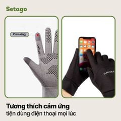 Găng tay leo núi cảm ứng Warmfy - Ấm áp, dễ chịu cho mùa đông