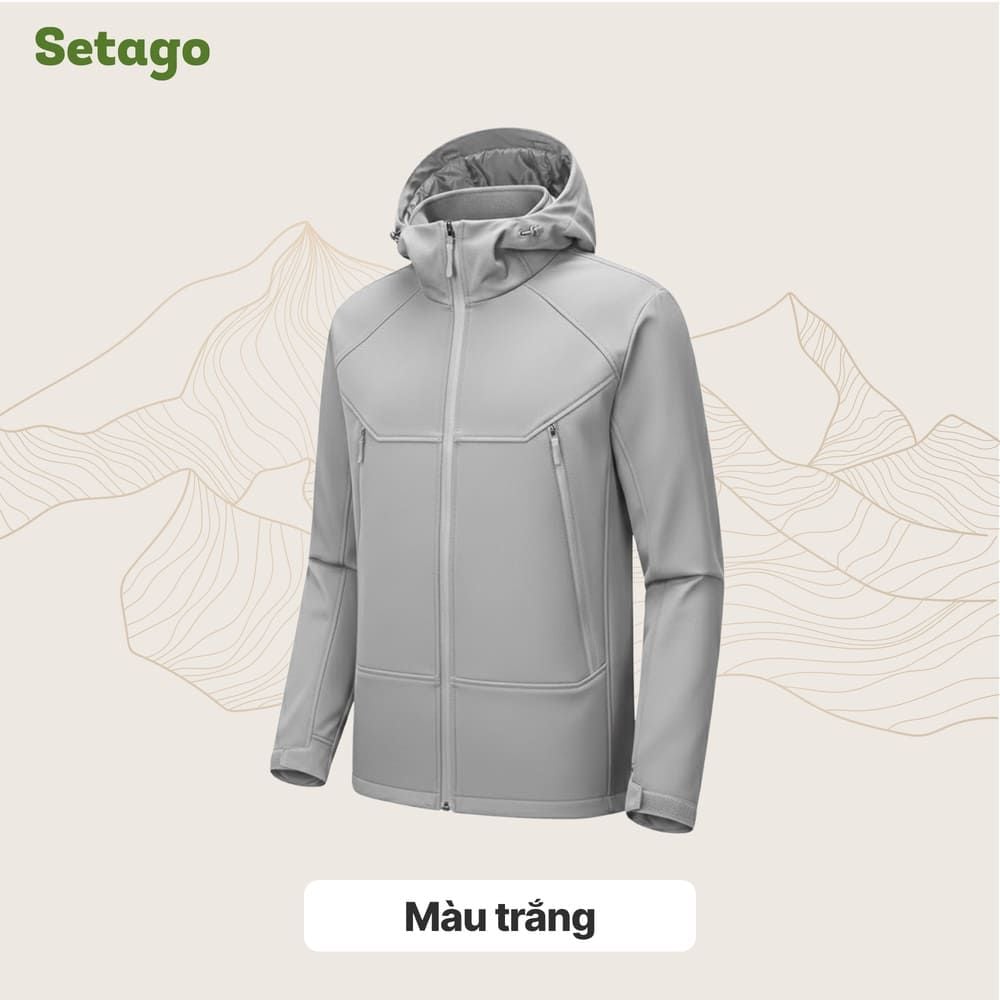 Áo khoác Softshell Elven chống nước lót nỉ
