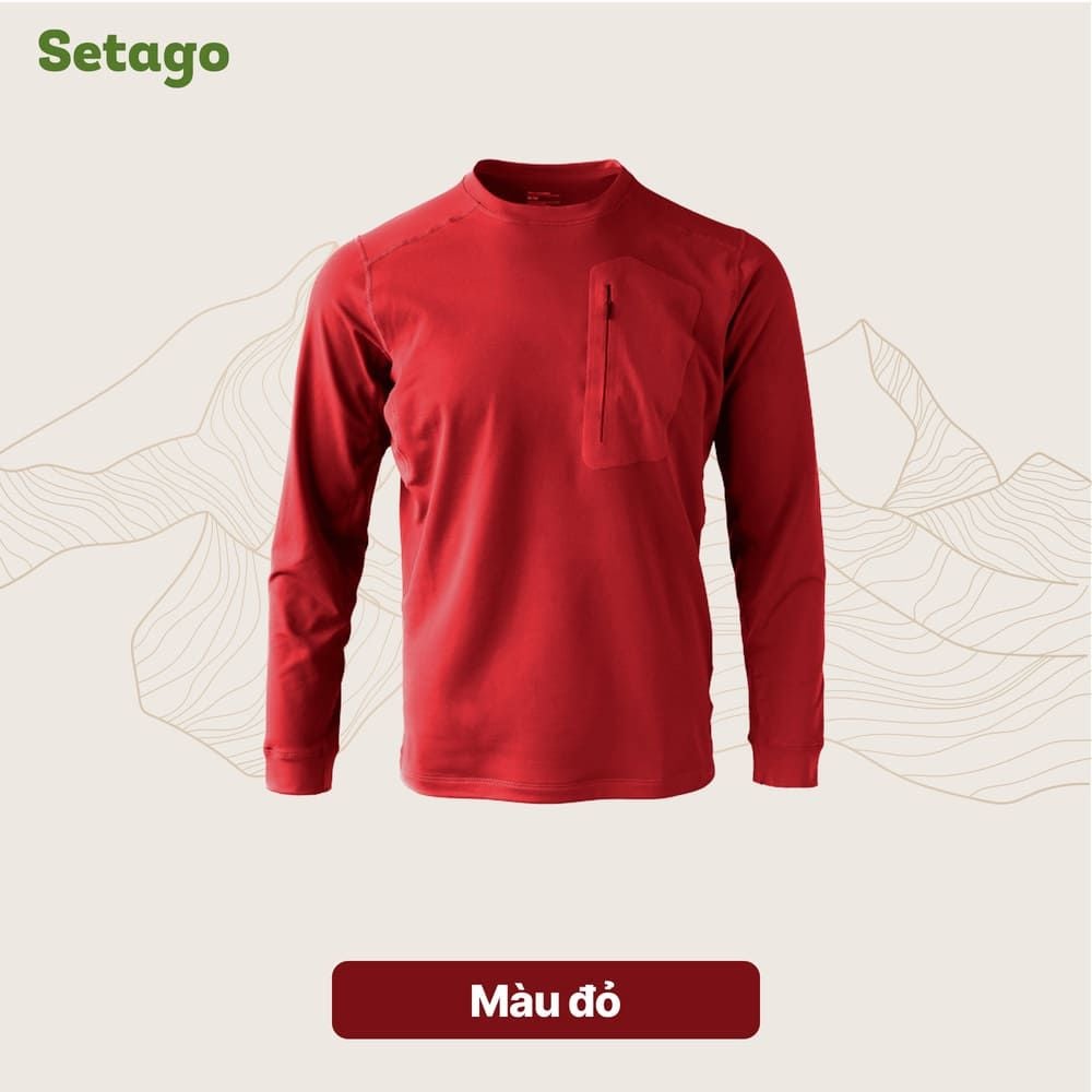 Áo dài tay dã ngoại Ember lót nỉ mỏng nhanh khô