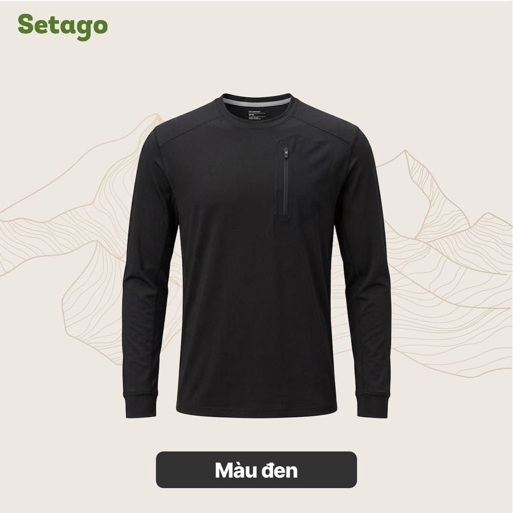 Áo dài tay dã ngoại Ember lót nỉ mỏng nhanh khô