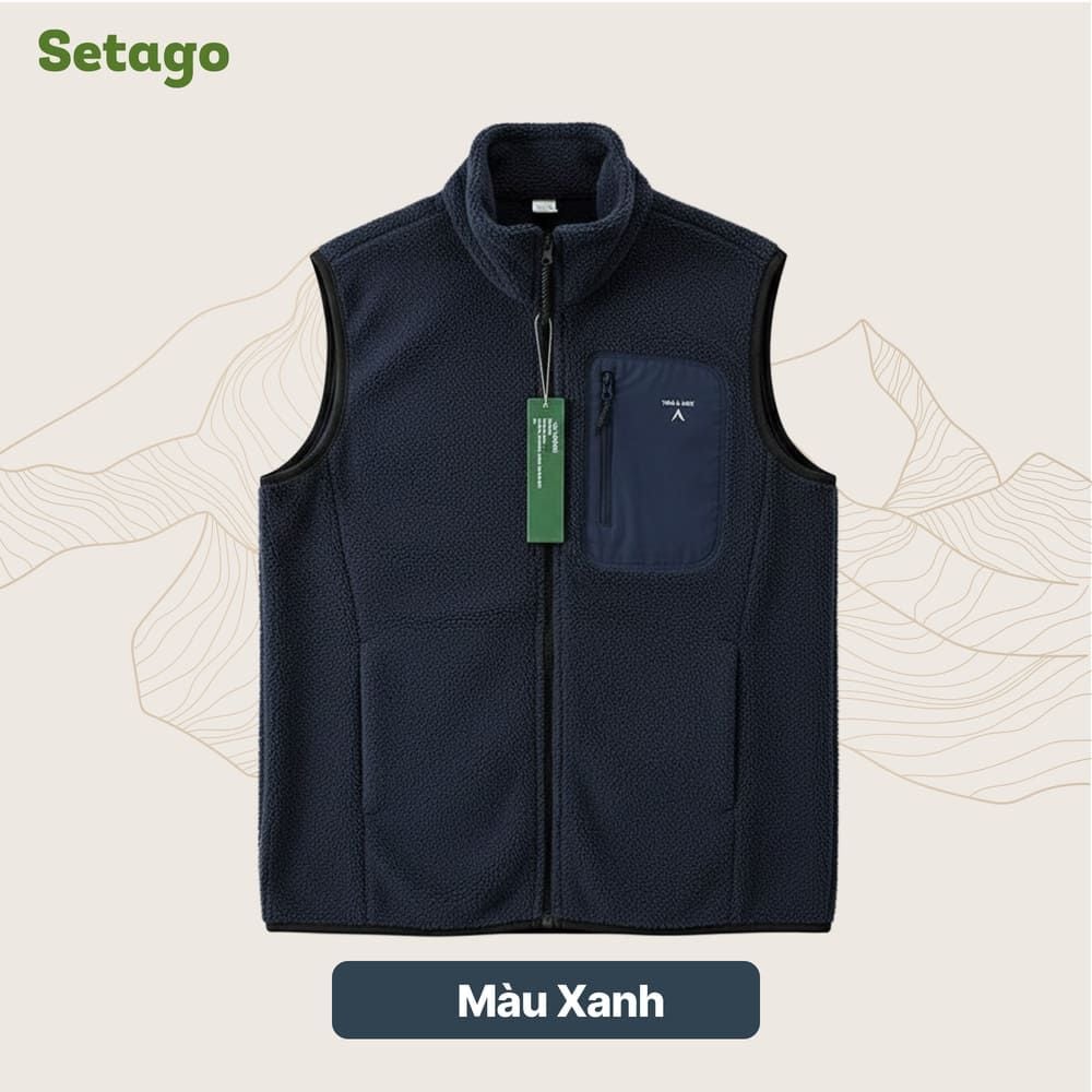 Áo khoác Gile nỉ bông Frodi giữ nhiệt, siêu nhẹ