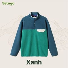 Áo nỉ bông Froza cổ cao giữ ấm phong cách Outdoor