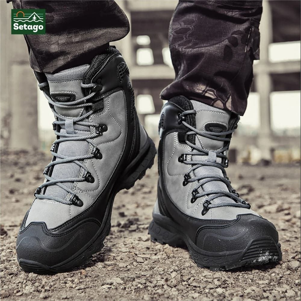 Giày dã ngoại cao cổ chống nước ADV Boots – phù hợp xe số, xe côn đường dài