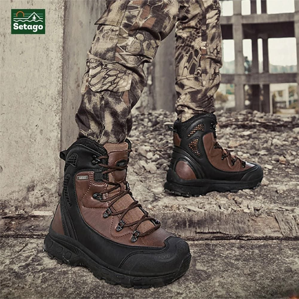 Giày dã ngoại cao cổ chống nước ADV Boots – phù hợp xe số, xe côn đường dài
