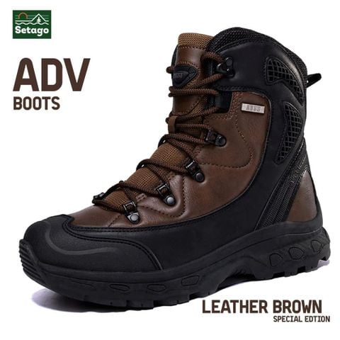 Giày dã ngoại cao cổ chống nước ADV Boots – phù hợp xe số, xe côn đường dài